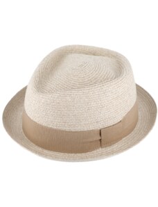 Fiebig - Headwear since 1903 Extra ľahký klobúk Trilby - béžový extra ľahký klobúk