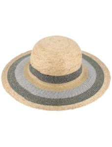 Fiebig - Headwear since 1903 Letný dámsky slamený klobúk Fiebig so širokou krempou - Brim Hat Raffia