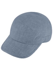 Fiebig - Headwear since 1903 Ľanová modrá klasická šiltovka Fiebig - Basic Baseball Cap Linen