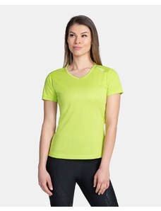 Dámske bežecké tričko Kilpi DIMA-W svetlo zelená