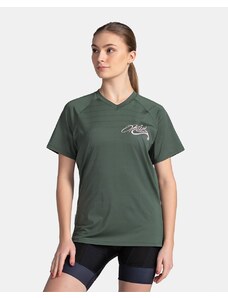 Dámske technické MTB tričko Kilpi REMIDO-W tmavo zelená