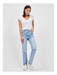 GAP Rovné džínsy s vysokým vzrastom