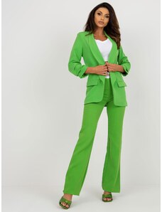 Fashionhunters Light green lady's jacket by Adely