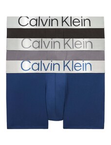 Calvin Klein Underwear Boxerky modrá / sivá / čierna