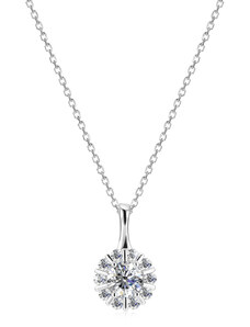 Emporial stříbrný pozlacený náhrdelník MP024