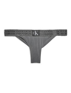 Calvin Klein Swimwear Bikinové nohavičky čierny denim