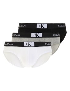 Calvin Klein Underwear Nohavičky sivá melírovaná / čierna / biela