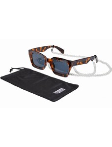 Urban Classics / Sunglasses Poros With Chain amber