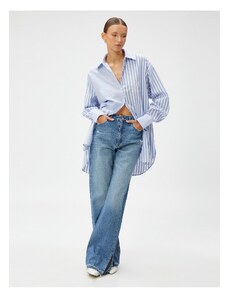 Koton Oversize Shirt Long Sleeve Cotton