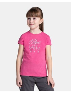 Girls' T-shirt Kilpi MALGA-JG Pink