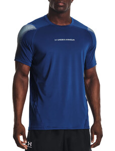 Tričko Under Armour Hg Nov Fitted T-Shirt Blau F471 1377160-471