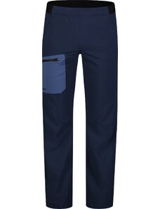 Nordblanc Modré pánske ľahké outdoorové nohavice RUBBER
