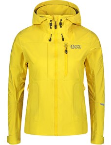 Nordblanc Žltá dámska 3LL outdoorová bunda SINGULAR