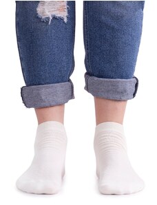 Vlnka Letné ponožky Merino členkové 2 páry biela