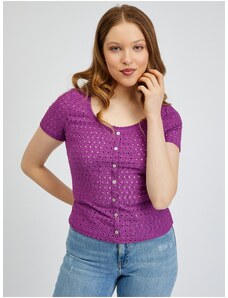 Purple women's T-shirt ORSAY - Women