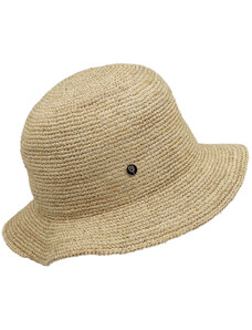 Dámsky letný nekrčivý slamený klobúk Favardi - Cloche