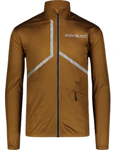 Nordblanc Hnedá pánska ultraľahká športová bunda REFLECTIVE