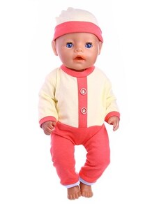 2 dielny set oblečenia pre bábiku Anabell, Baby born 43 cm