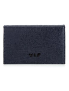VIF Bags Kožené puzdro na VIF karty Kauri Blue