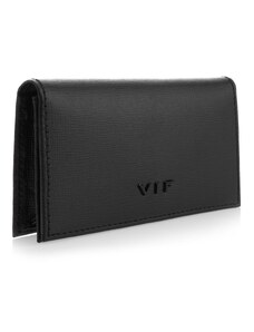 VIF Bags Kožené puzdro na Vif karty Kauri Black