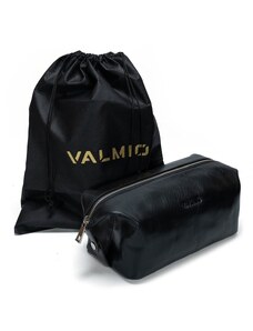 Kožená kozmetická taška Valmio Avia Black