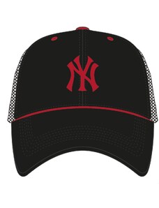 47 Brand Čierna šiltovka NY Yankees s červeným logom