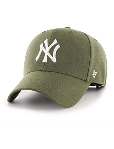 47 Brand Kaki šiltovka NY Yankees s bielym logom