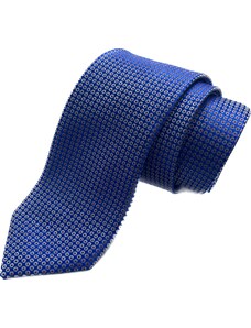 svetlo-modrá kravata s červenými bodkami