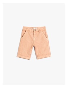 Koton Denim Shorts With Pocket Cotton