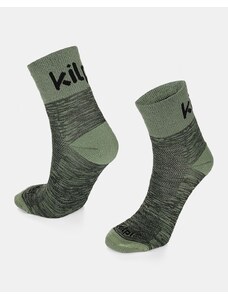 Unisex bežecké ponožky Kilpi SPEED-U tmavo zelená