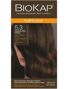 BIOKAP Nutricolor Farba na vlasy Svetlá zlatá hnedá 5.3 - BIOKAP
