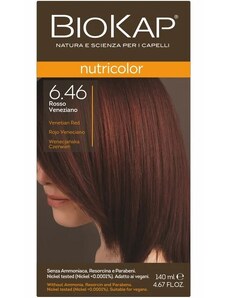 BIOKAP Nutricolor Farba na vlasy Benátska červená 6.46 - BIOKAP
