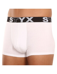 Pánske boxerky Styx športová guma biele (G1061)