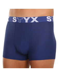 Pánske boxerky Styx športová guma tmavo modré (G968)