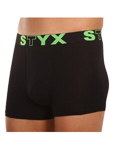Pánske boxerky Styx športová guma čierne (G962)
