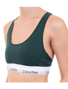 Dámska podprsenka Calvin Klein tmavo zelená (F3785E-CP2)