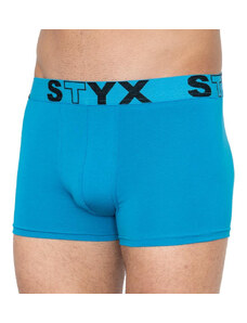 Pánske boxerky Styx športová guma nadrozmer svetlo modré (R969) 5