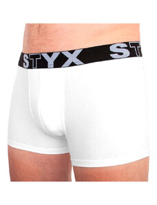 Pánske boxerky Styx športová guma nadrozmer biele (R1061) 4