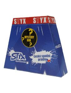 MYSTERY BOX - 5PACK dámske trenky Styx športová guma viacfarebné