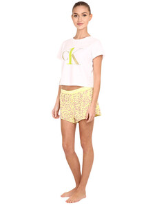Calvin Klein Dámske pyžamo CK ONE viacfarebné (QS6443E-1XF)