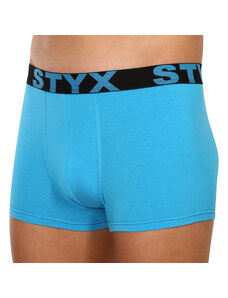Pánske boxerky Styx športová guma nadrozmer svetlo modré (R1169) 5