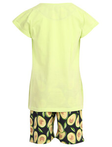 Dievčenské pyžamo Cornette avocado (787/77) 110