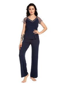 Effetto Woman's Pyjamas 03160 Navy Blue