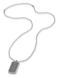 Save Brave SBN-GARETT-ZI-BK Necklace 50cm, adjustable