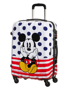 American Tourister DISNEY LEGENDS Spinner 65cm Mickey Blude dots