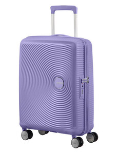 American Tourister Soundbox 55cm fialová Spinner rozšíriteľný