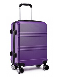 KONO Cestovný kufor - Ariel, na kolieskach cestovný, veľký, fialová
