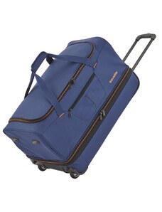 Travelite Basics Cestovná taška na kolieskach S 55cm Modrá Navy Rozšíriteľná