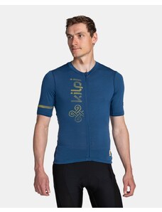 Pánska cyklistický merino dres Kilpi PETRANA-M tmavo modrá