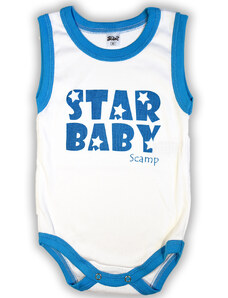Scamp Tielkové body Star Baby - modré